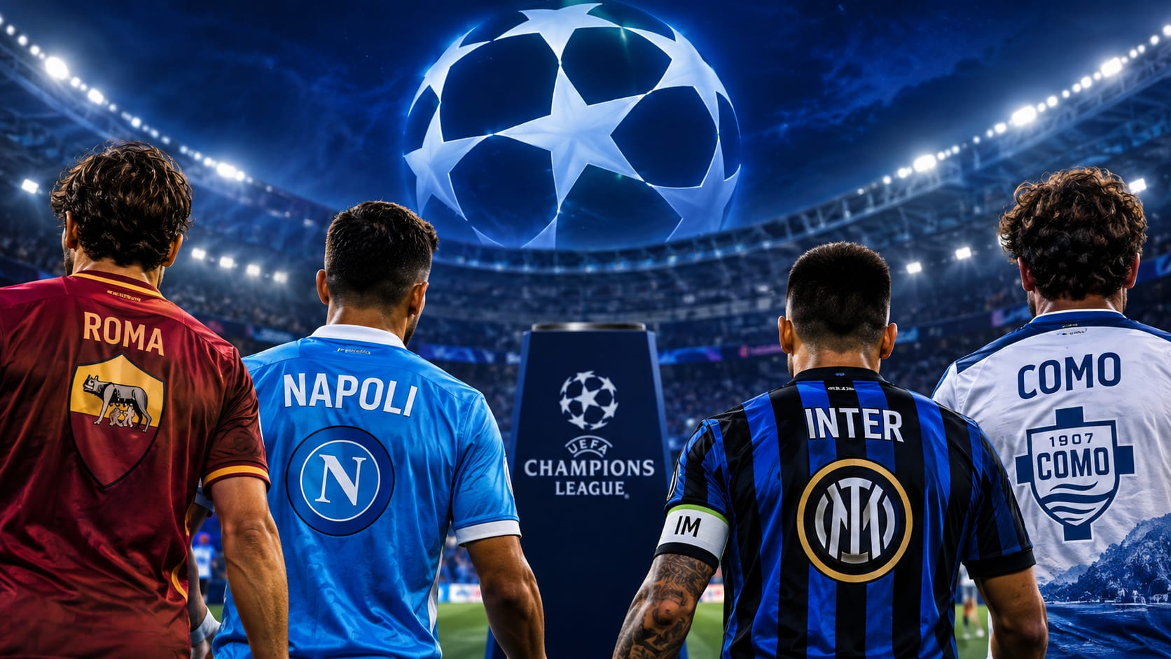 Le italiane in Champions tra conferme e sorprese: il Como fa la storia, il Napoli sprofonda