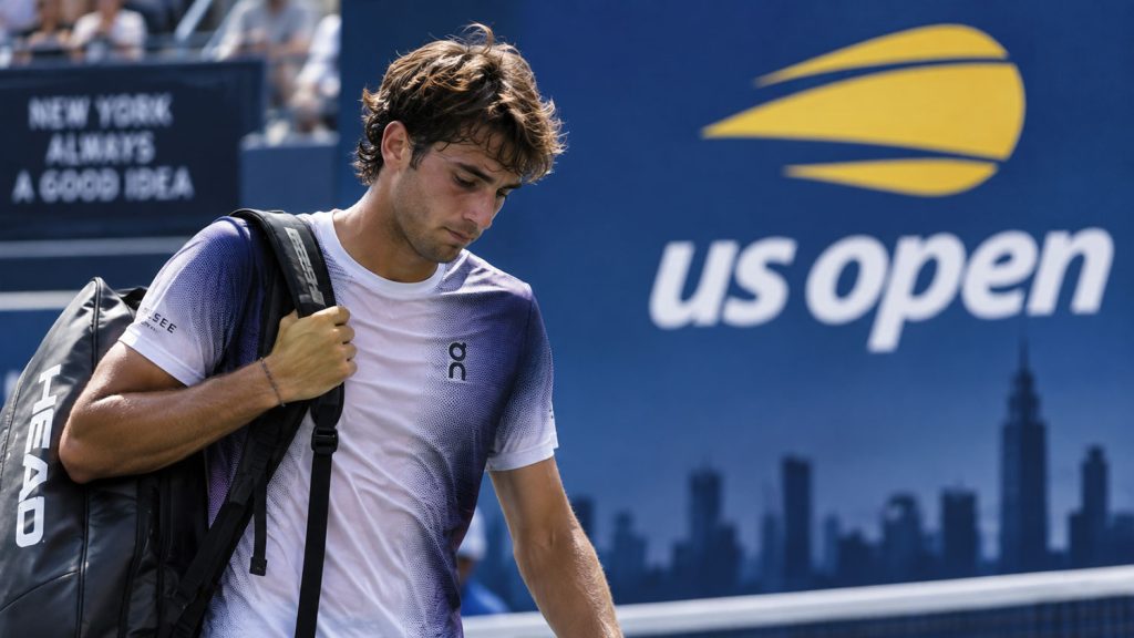 Flavio Cobolli eliminato dagli US Open dopo la sconfitta