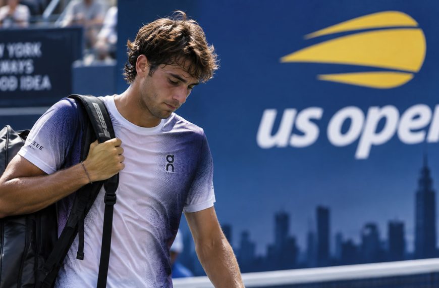 Flavio Cobolli eliminato dagli US Open dopo la sconfitta